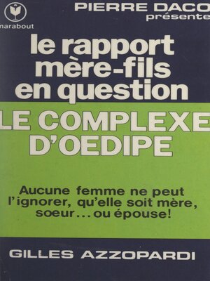 cover image of Le complexe d'Œdipe